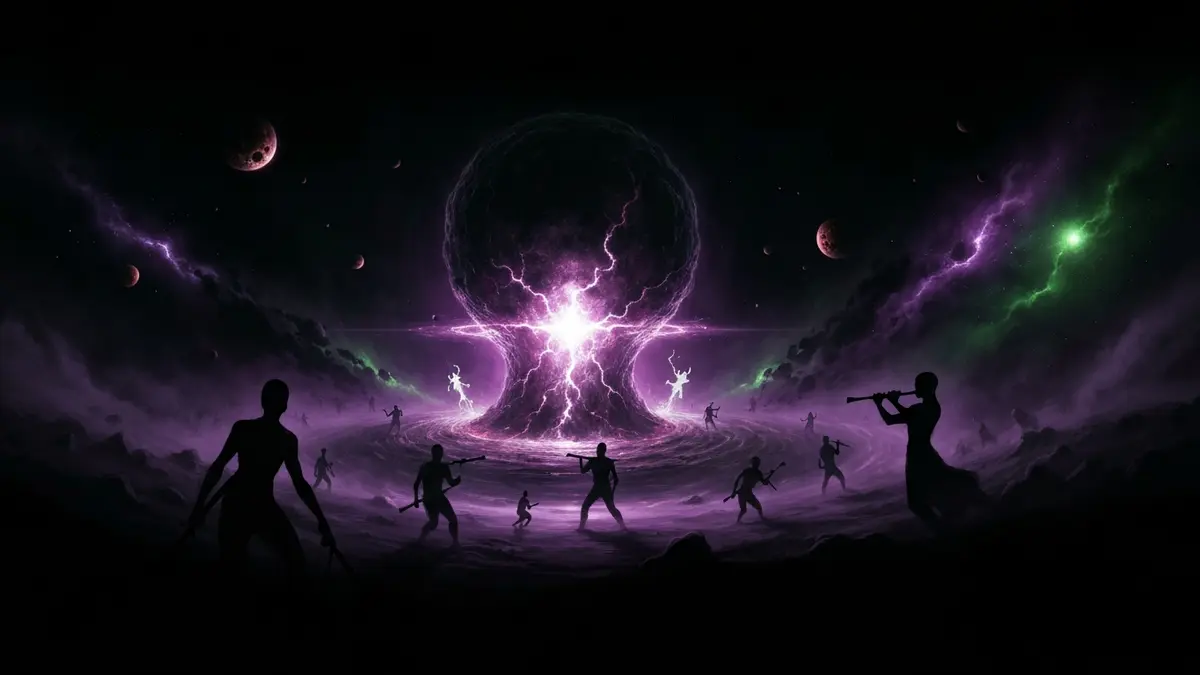 Azathoth: el Dios Idiota Ciego que sueña el universo en el centro del caos